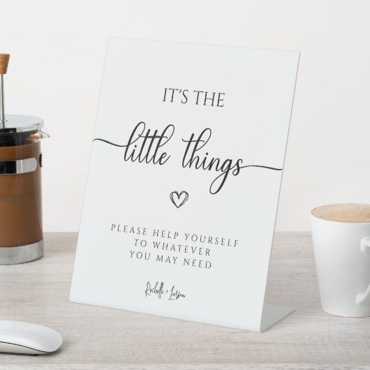 Elegante Bruiloft Badkamer Mand voor Trouwbord Reclamebord Met Voetstuk (Insitu)