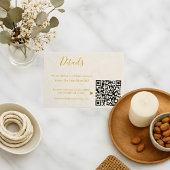 Elegante bruiloft behuizing Kaart