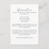 Elegante bruiloft behuizing Kaart (Voorkant)