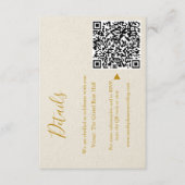 Elegante bruiloft behuizing Kaart (Voorkant)