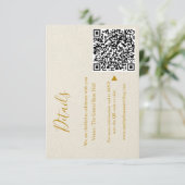 Elegante bruiloft behuizing Kaart (Staand voorkant)