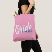 Elegante bruiloft calligrafie | boodschappentas tote bag (Dichtbij)