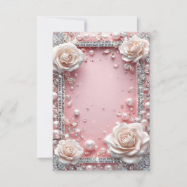 Elegante bruiloft decoratief lijst kaart