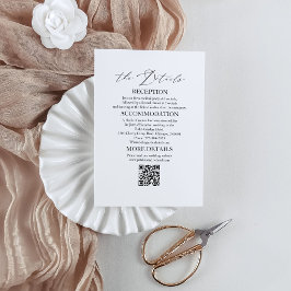 Elegante bruiloft Details Behuizing Kaarten