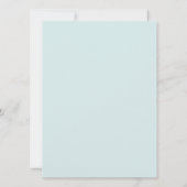 Elegante bruiloft douche uitnodiging (Achterkant)