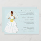 Elegante bruiloft douche uitnodiging (Voorkant / Achterkant)