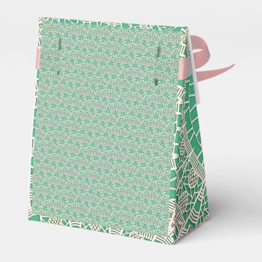 Elegante Bruiloft Feest Leuke Favor Box Bedankdoosjes (Achterkant)