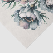 Elegante bruiloft groen en grijs boeket tissuepapier (Detail)