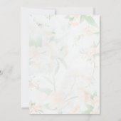 Elegante bruiloft Jubileum Uitnodigingen (Achterkant)