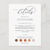 Elegante bruiloft kleding dresscode Kaarten (Voorkant)