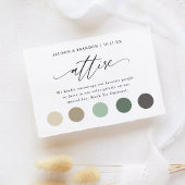 Elegante Bruiloft Kleur Jurk Code Invoegen Downloa Kaart