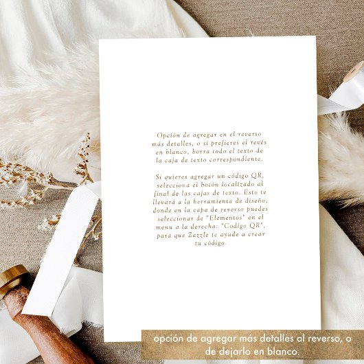 Elegante bruiloft met gouden monogram, in het Spaa Kaart