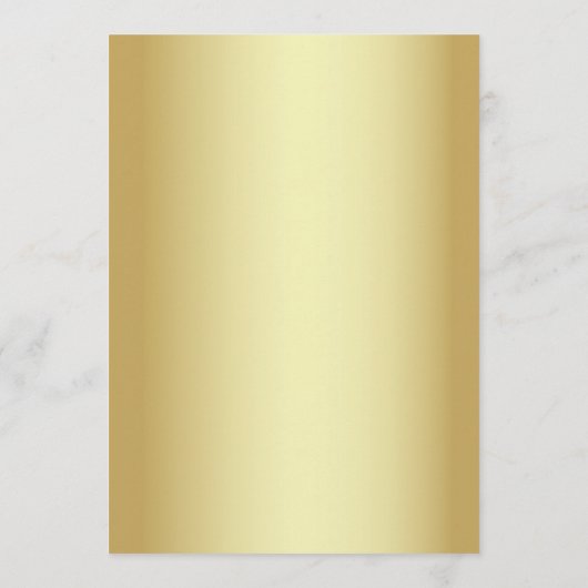 Elegante bruiloft open bar Kaart (Achterkant)