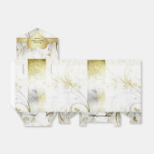 Elegante bruiloft papier bruiloft gunst geschenkdo bedankdoosjes (Uitgevouwen)