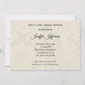 Elegante bruiloft uitnodiging (Achterkant)