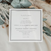 Elegante bruiloft uitnodiging - Verander achtergro