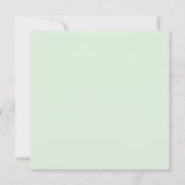 Elegante bruiloft uitnodiging Waterverf bloemen (Achterkant)