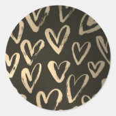 Elegante bruiloft uitnodiging zegel (Voorkant)