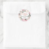 Elegante bruiloft uitnodiging zegel (Tas)