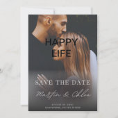 Elegante bruiloft uitnodigingen Kaart (Voorkant)