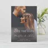 Elegante bruiloft uitnodigingen Kaart (Staand voorkant)