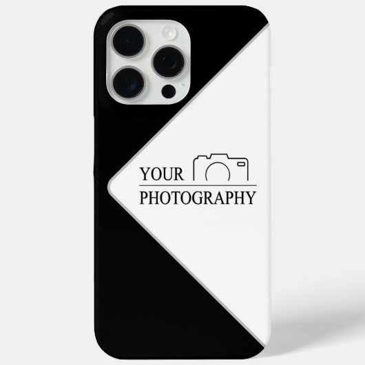 Elegante bruiloft Voeg gepersonaliseerde fotografi Case-Mate iPhone Case (Achterkant)
