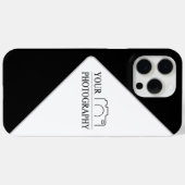 Elegante bruiloft Voeg gepersonaliseerde fotografi Case-Mate iPhone Case (Achterkant (horizontaal))