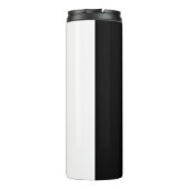 Elegante bruiloft Voeg gepersonaliseerde fotografi Thermosbeker (Achterkant)