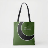 Elegante bruiloft Voeg gepersonaliseerde fotografi Tote Bag (Voorkant)