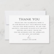 Elegante Bruiloft | Zwart & Wit Minimalistisch Kla