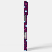 Elegante Bruiloftcadeaus Bijenkorfpatroon Case-Mate iPhone Case (Achterkant / Rechts)