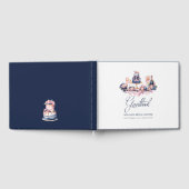 Elegante Bruiloftsborrel waterverf Persoonlijk Gastenboek (Volledig)