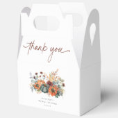 Elegante Bruiloftsdouche Herfst Bedankdoosjes (Open)