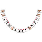 Elegante Bruiloftsfeest met Bloemen Vlaggetjes (Alle)