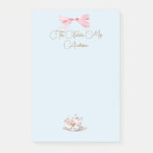 Elegante Bruiloftsfeest Theepartij in Regency-stij Post-it® Notes (Voorkant)