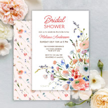 Elegante Bruiloftsshower met Bloemen