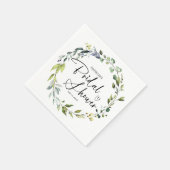 Elegante Bruiloftsshower met Groen Servet (Hoek)