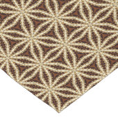 Elegante Bruine en Gouden Ster Anijs Tafelloper (Hoek)