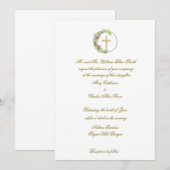 Elegante bruine huwelijksuitnodiging, Jubileum Kaart (Voorkant / Achterkant)