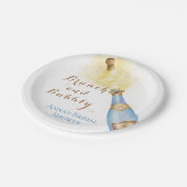 Elegante brunch en bruisende bruids-shower papieren bordje (Gekanteld)