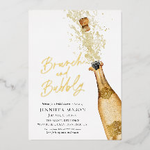 Elegante brunch en bruisende champagne bruidsborre