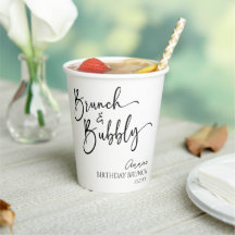 Elegante brunch en bubble verjaardagsbrunch