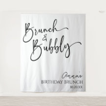 Elegante brunch en bubble verjaardagsbrunch