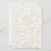 Elegante brunch en bubble Vrijgezellenfeest Kaart (Achterkant)