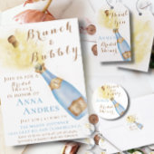 Elegante brunch en bubble Vrijgezellenfeest Kaart