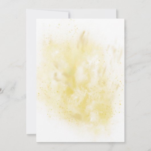 Elegante brunch en bubble Vrijgezellenfeest Kaart (Achterkant)