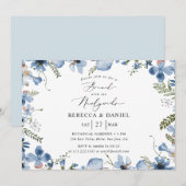 Elegante brunch met Passen getrouwd bruiloft uitno Kaart (Voorkant / Achterkant)