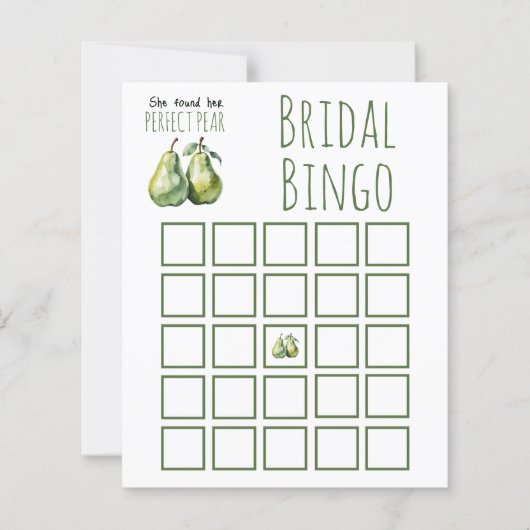 Elegante Brunch Perfect Pear Vrijgezellenfeest Bin (Voorkant)