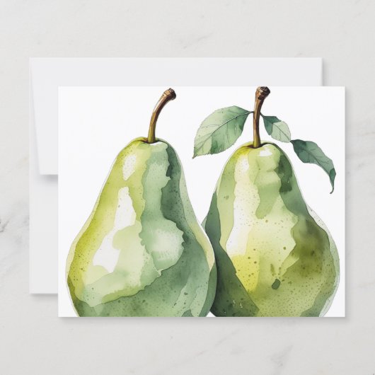 Elegante Brunch Perfect Pear Vrijgezellenfeest Rec (Achterkant)