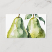 Elegante Brunch Perfect Pear Vrijgezellenfeest Reg Informatiekaartje (Achterkant)